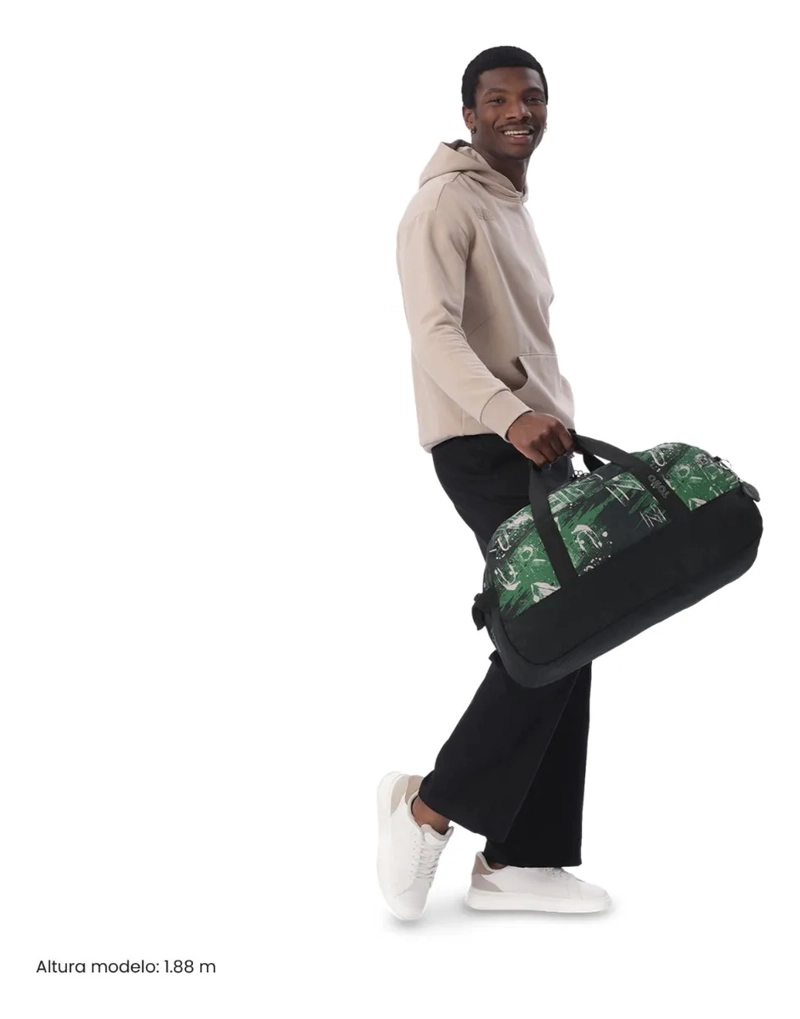 BOLSO DE VIAJE ACTIVE MEDIANA COLOR VERDE - 2