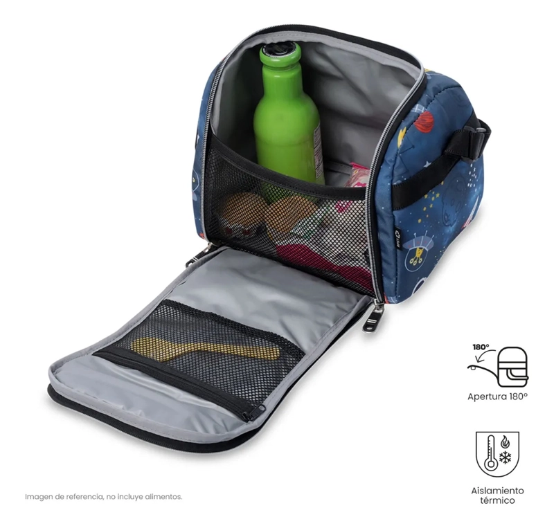 LONCHERA TE RMICA PARA HOMBRE RESALTADOR GRANDE AZUL - 3