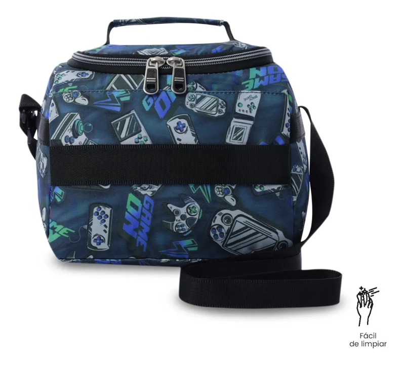 LONCHERA TE RMICA PARA HOMBRE RESALTADOR GRANDE AZUL - 6