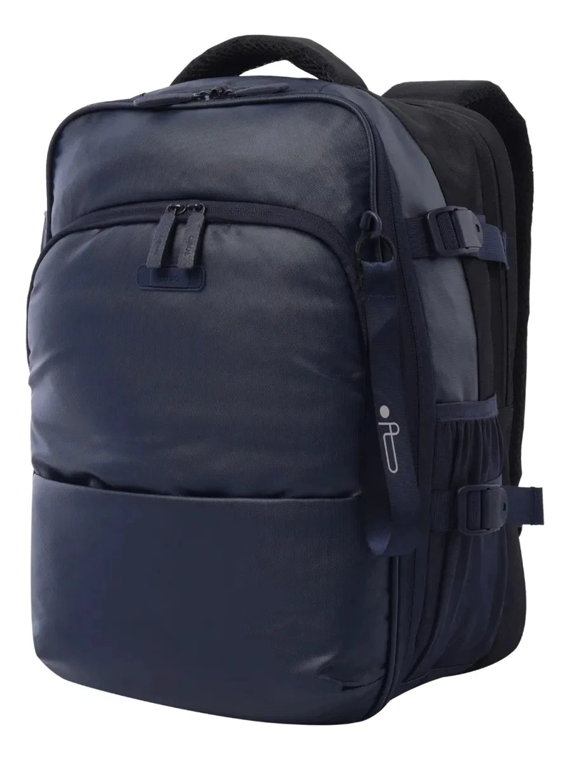 MOCHILA DE VIAJE CITY M AZUL/NEGRO - 2