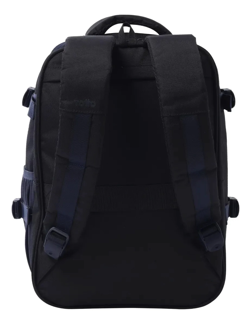 MOCHILA DE VIAJE CITY M AZUL/NEGRO - 3