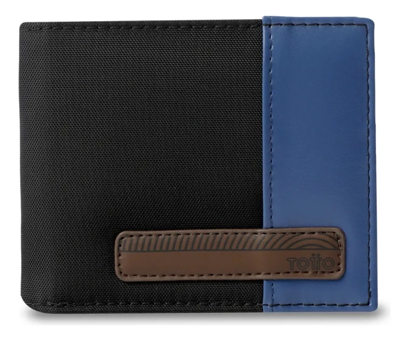 BILLETERA HOMBRE HALVO CON RFID BLOCKER NEGRA - 1