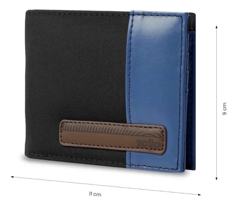 BILLETERA HOMBRE HALVO CON RFID BLOCKER NEGRA - 2