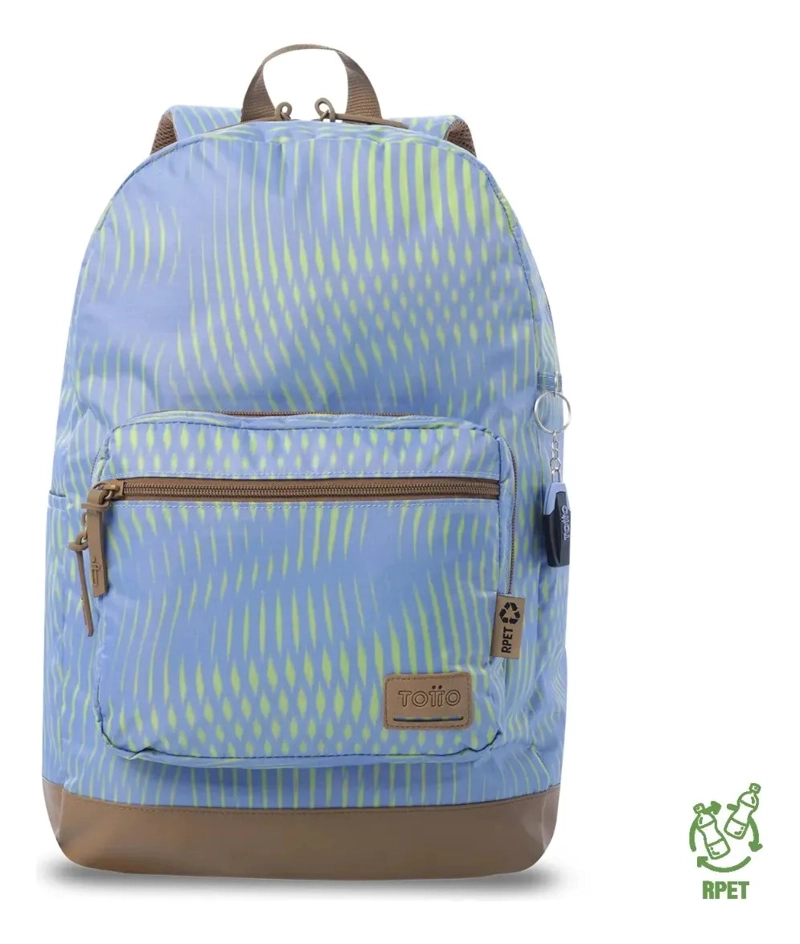 MOCHILA UNIVERSITARIO PORTA PC 14  TOCAX AMARILLO MUJER - 1