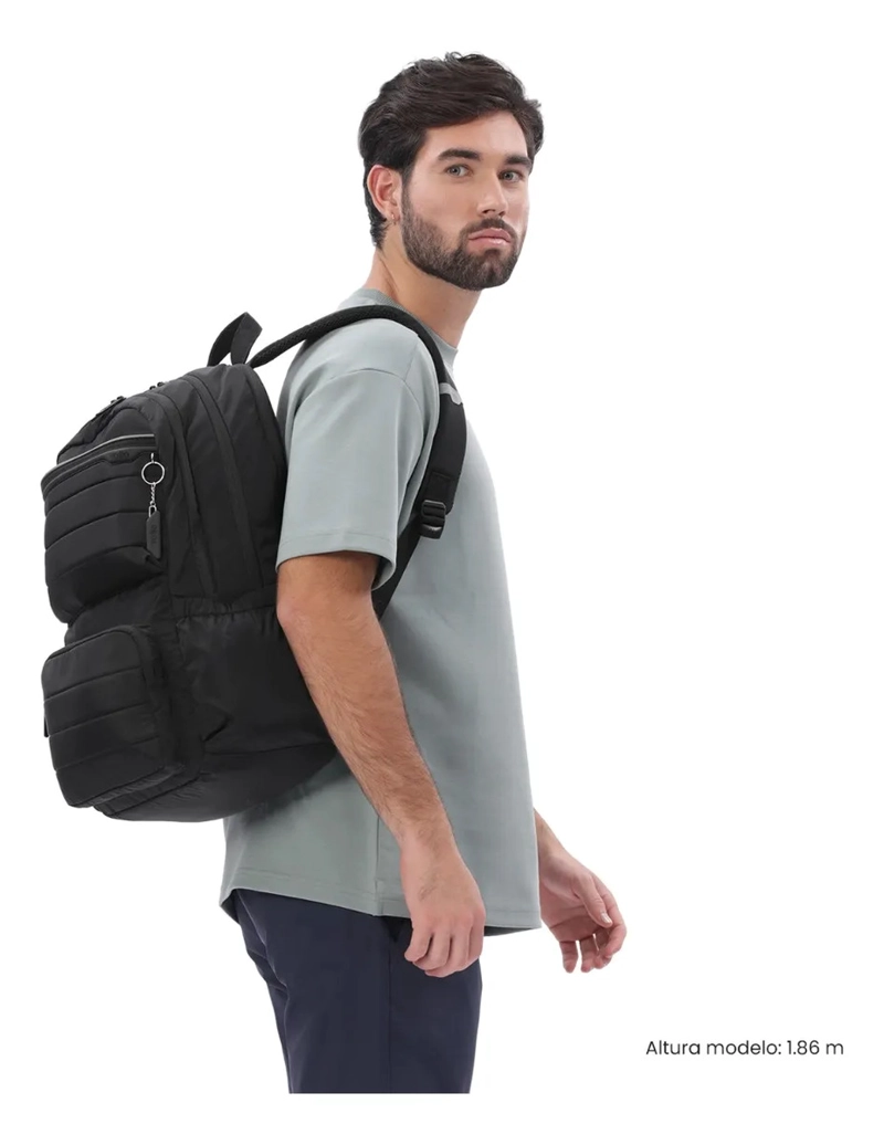 MOCHILA UNIVERSITARIO CAMPUS PORTA PC 16  NEGRO - 2
