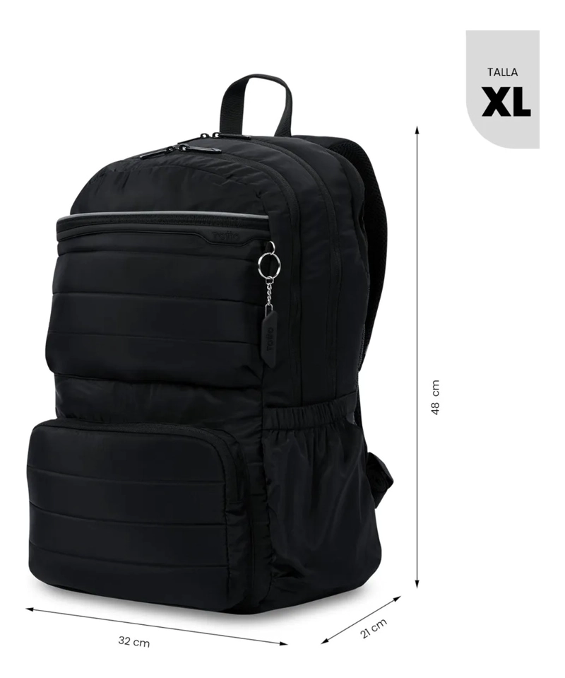 MOCHILA UNIVERSITARIO CAMPUS PORTA PC 16  NEGRO - 3