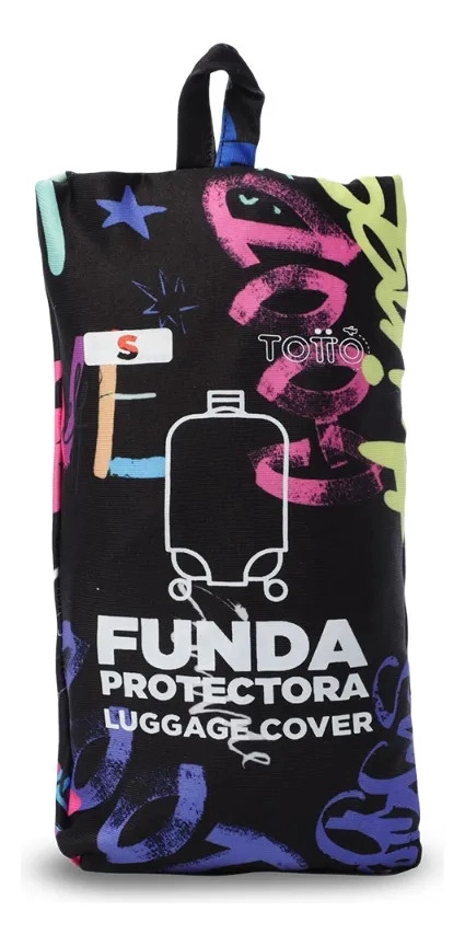 FORRO PARA MALETAS DE VIAJE APRONT NEGRA PEQUEÑA - 2