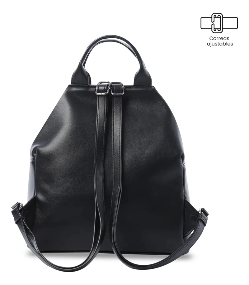 CARTERA TOTTO UNIVERSITARIO DE MODA STYLE 1 NEGRO - 3