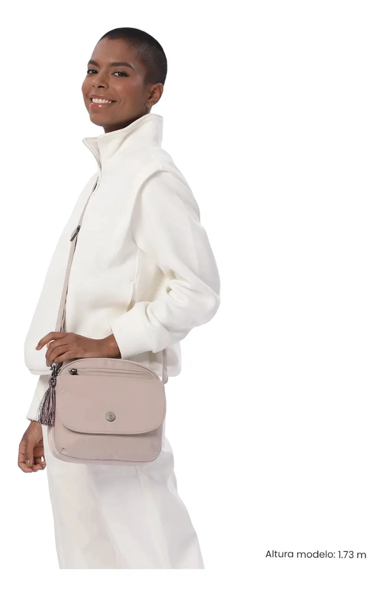 BOLSO PARA MUJER CORNEANA TIPO CROSSBODY PEQUEÑO BEIGE - 2