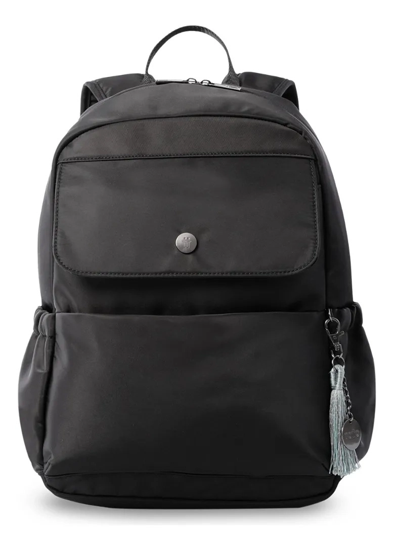 MOCHILA UNIVERSITARIO CORNEANA PORTA PC 14  NEGRO MUJER - 1