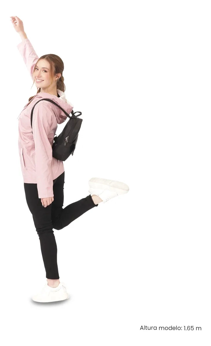 MOCHILA UNIVERSITARIO CORNEANA PORTA PC 14  NEGRO MUJER - 2