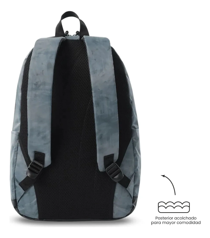 MOCHILA UNIVERSITARIO PORTA PC 14  TOCAX GRIS HOMBRE - 4