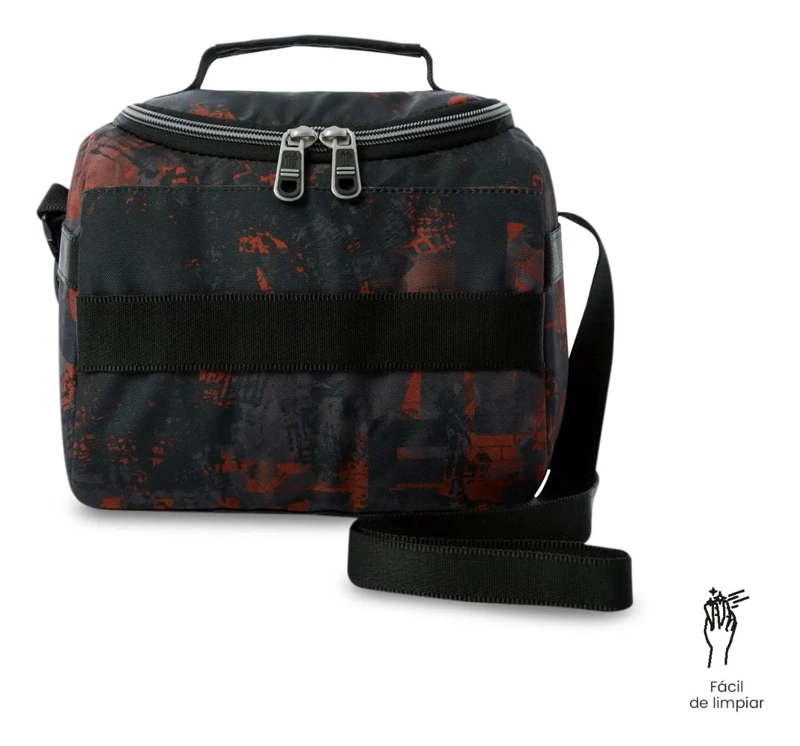 LONCHERA TE RMICA PARA HOMBRE RESALTADOR GRANDE NEGRA - 6