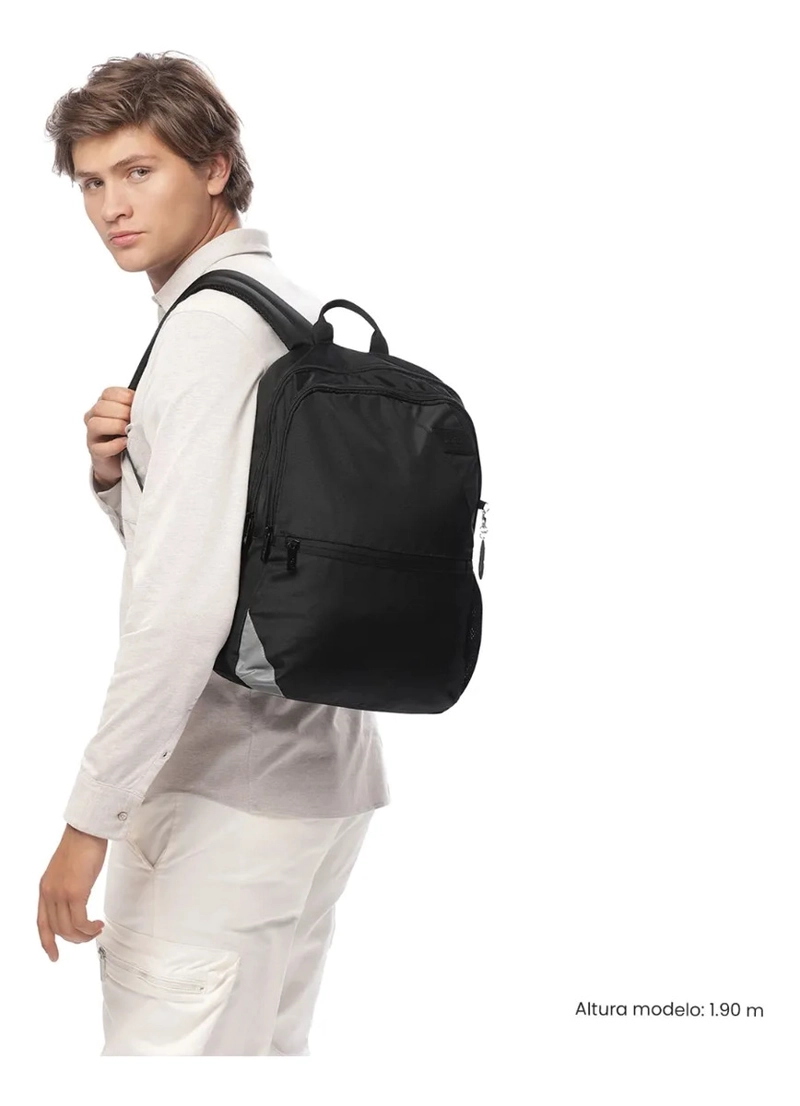 MOCHILA UNIVERSITARIO KOJI PORTA PC 15.4  NEGRO UNISEX - 2