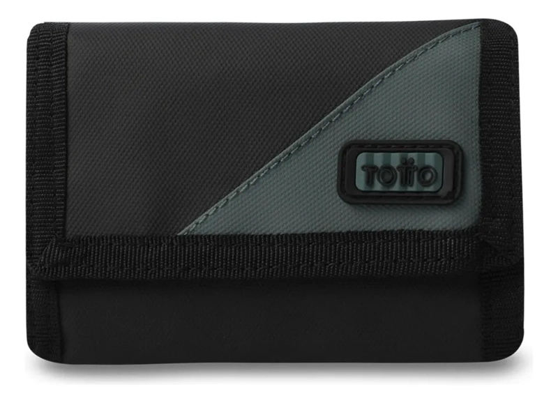 BILLETERA HOMBRE CONTRAST PEQUEÑA CON RFID BLOCKER NEGRA - 1