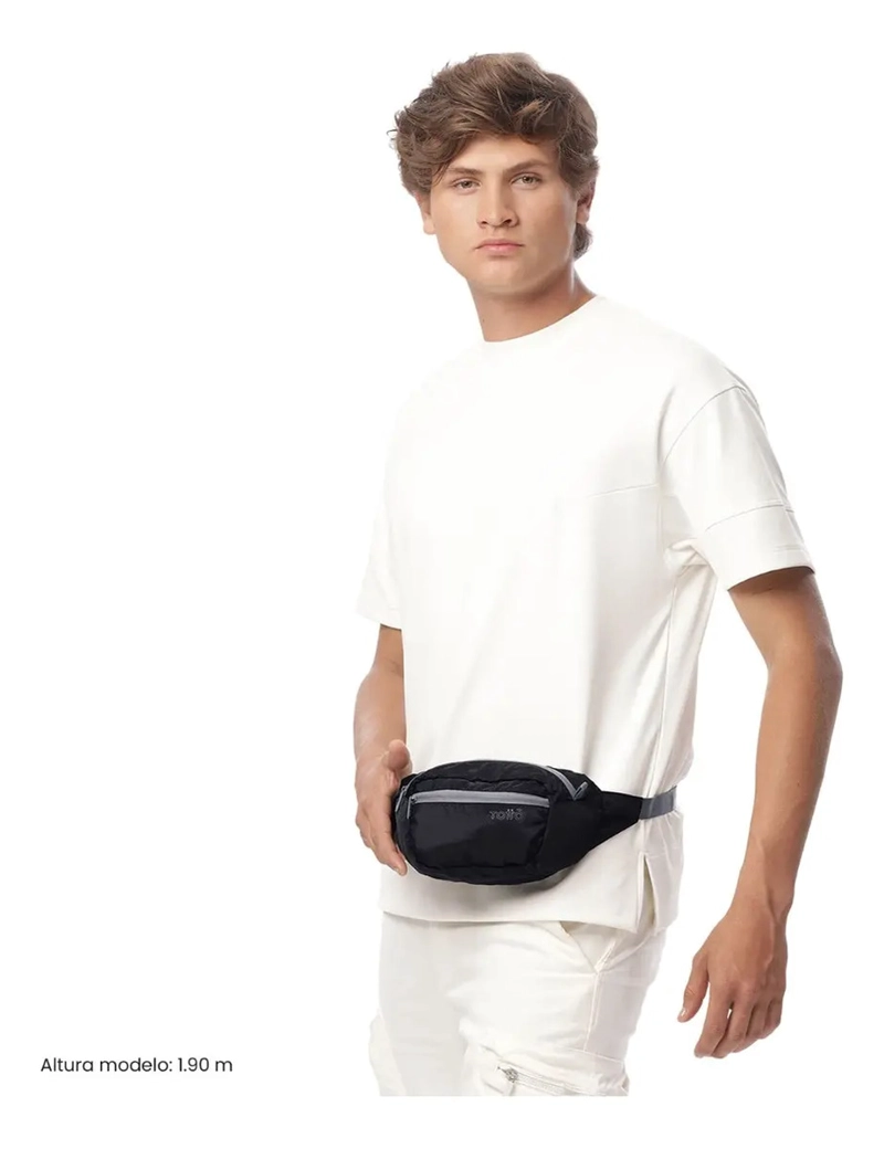 BANANO DE VIAJE TOTTO PLEGABLE ORBIT 2 NEGRO - 4