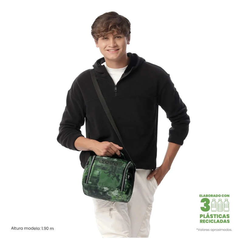 LONCHERA TE RMICA PARA HOMBRE RESALTADOR GRANDE VERDE - 2