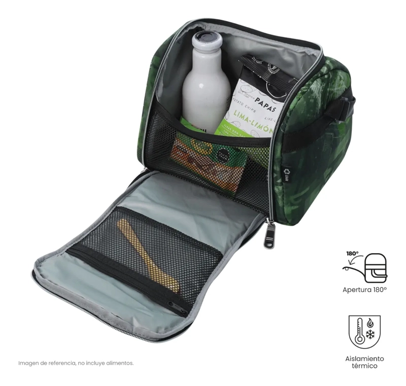 LONCHERA TE RMICA PARA HOMBRE RESALTADOR GRANDE VERDE - 3