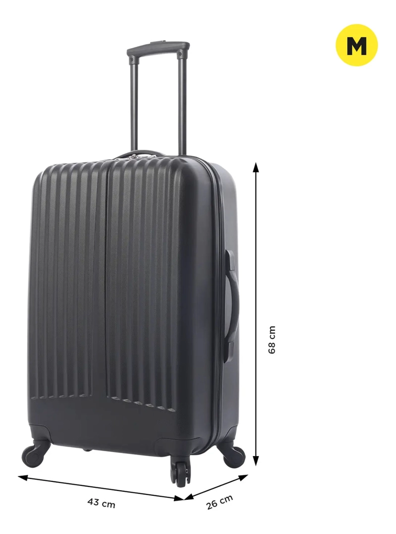MALETA DE VIAJE MEDIANA 23 KG 360 ROCKA TOTTO - 3