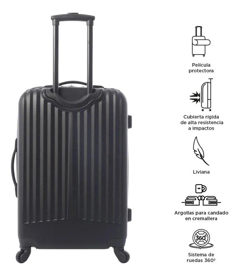 MALETA DE VIAJE MEDIANA 23 KG 360 ROCKA TOTTO - 5