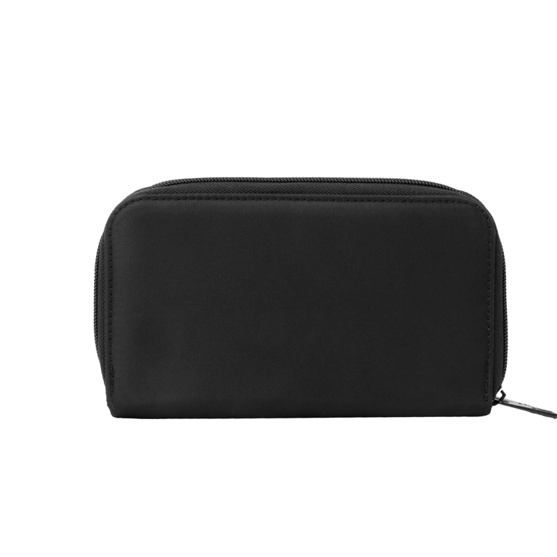 BILLETERA PARA MUJER LOISY GRANDE DECO NEGRO - 5