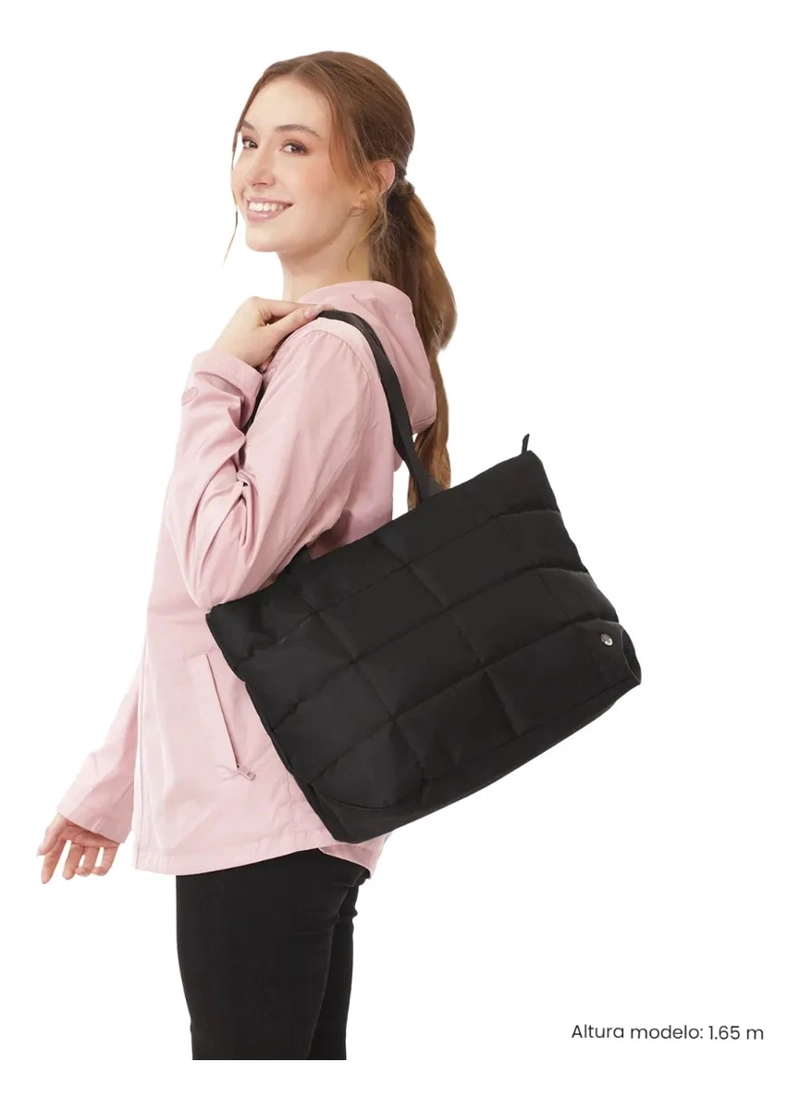 TOTE BAG PARA MUJER FREYA MEDIANO NEGRO - 2
