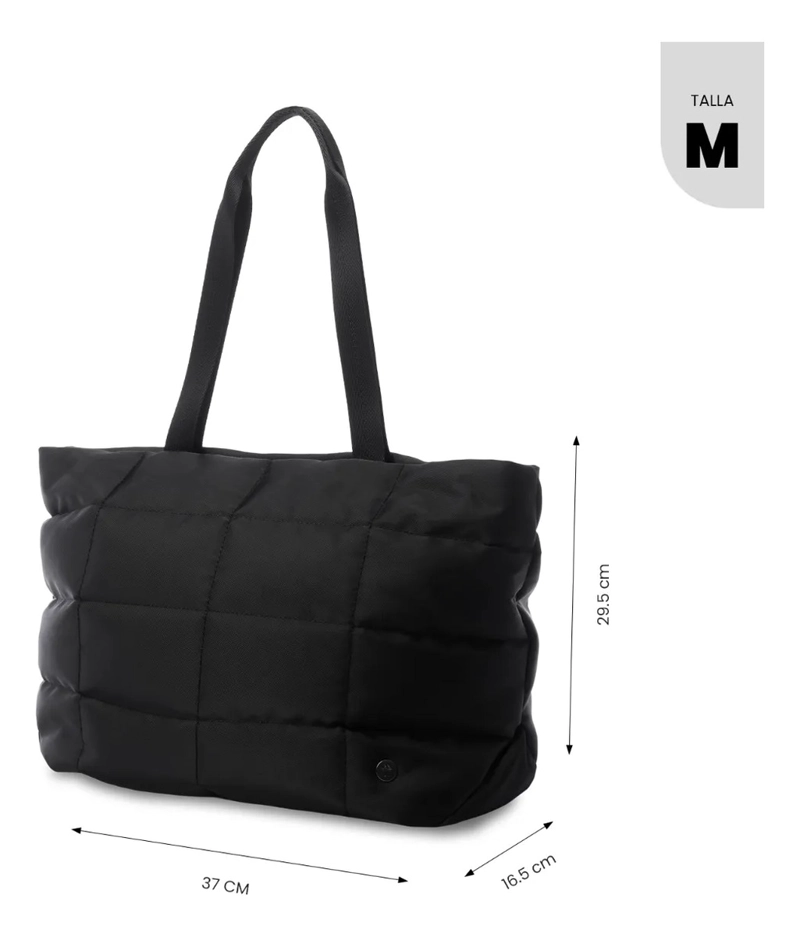 TOTE BAG PARA MUJER FREYA MEDIANO NEGRO - 3