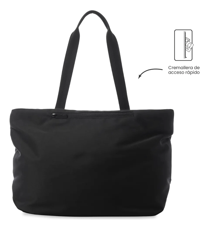 TOTE BAG PARA MUJER FREYA MEDIANO NEGRO - 4