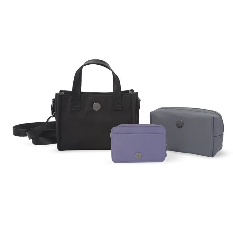 KIT PARA MUJER X3 CARTERA CROSSBODY+NECESER +PORTADOCUMENTOS - 3