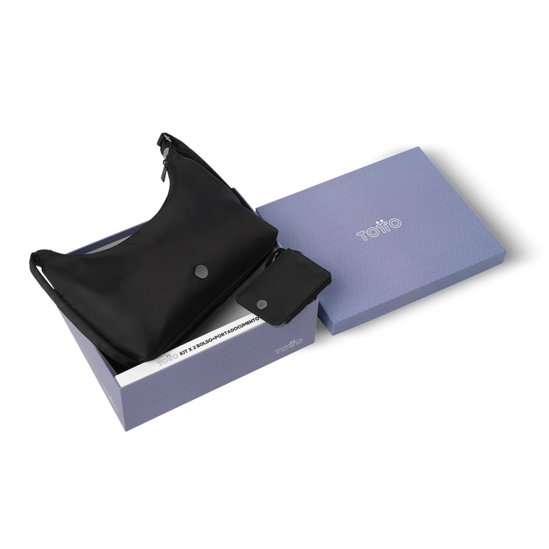 KIT PARA MUJER X2 CARTERA CROSSBODY + PORTADOCUMENTOS VIENNA - 1