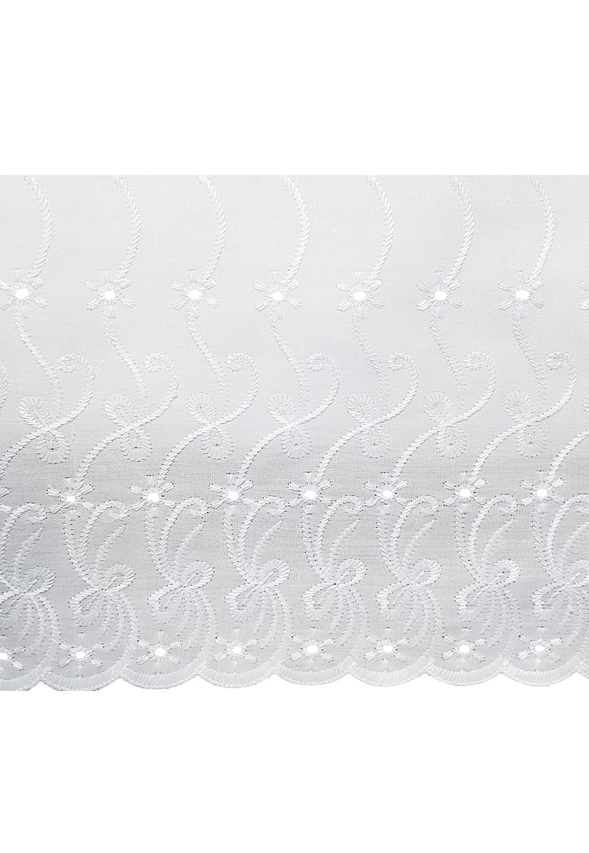 FALDON 2 PLAZA BRODERIE ROMANTICO BLANCO VICTORIANAS - 2