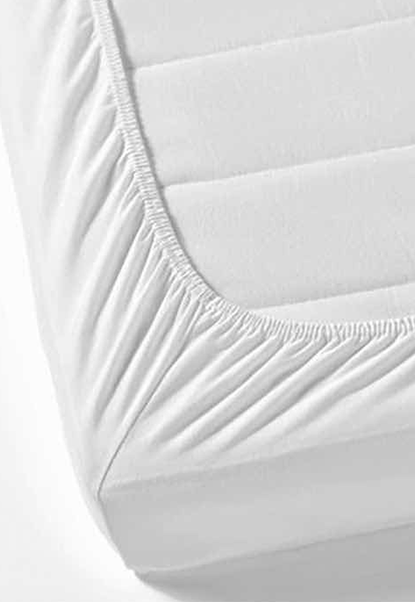 SABANA BAJERA KING INMACULADA LISO BLANCO VICTORIANAS - 1