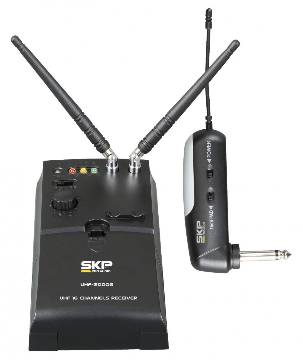 MICROFONO SKP UHF-2000G DE INSTRUMENTO - 3