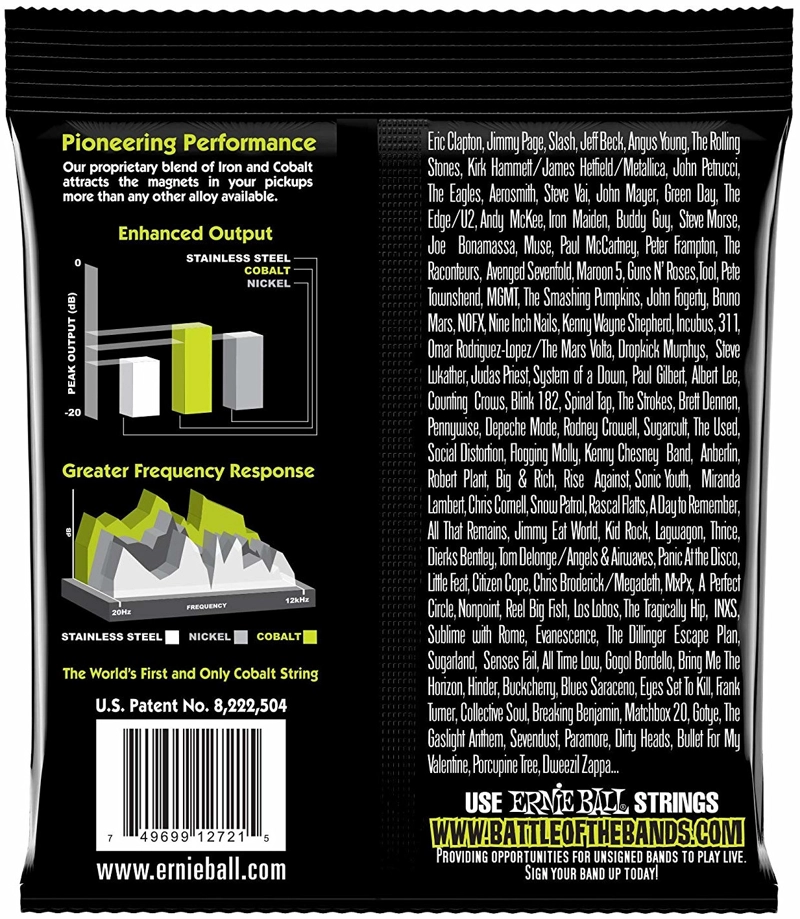 CUERDAS PARA GUITARRA ELECTRICA ERNIE BALL P02720 - 2