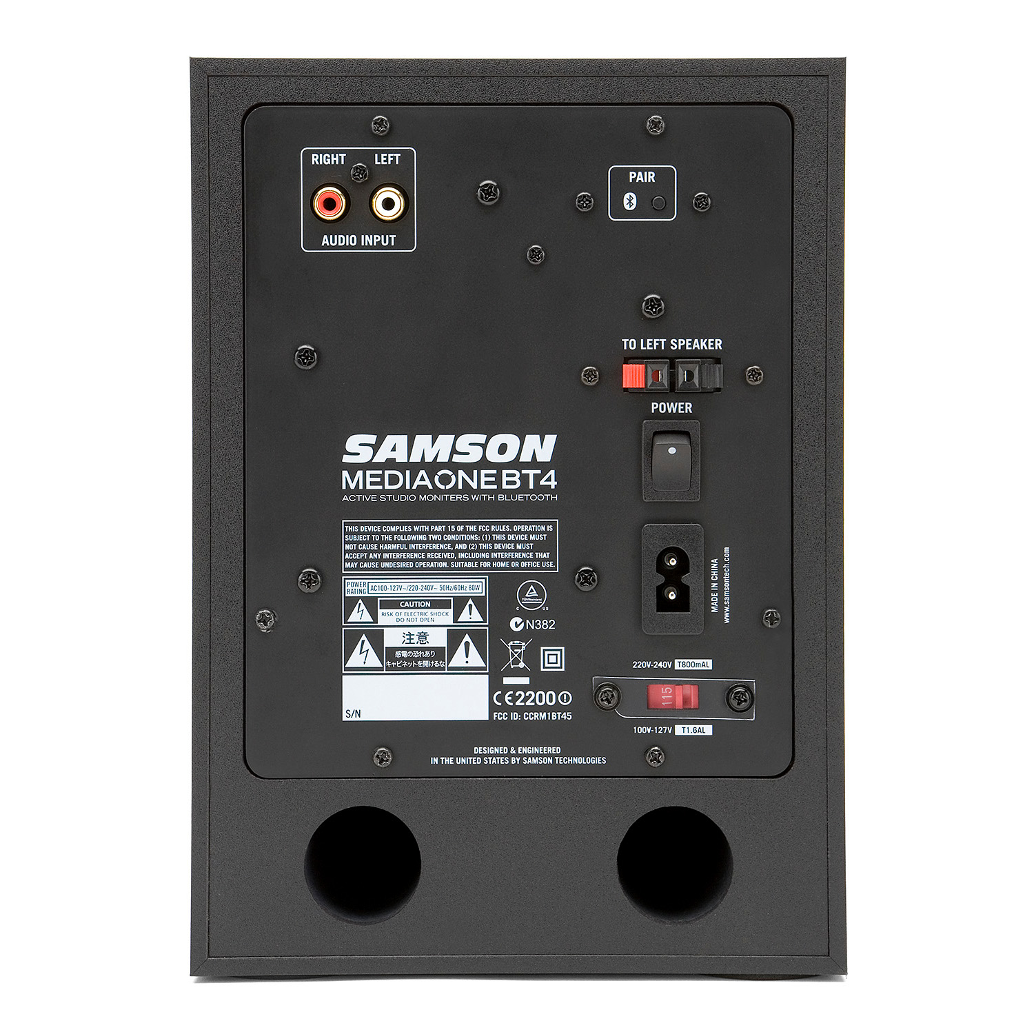 MONITOR SAMSON ACTIVO PAR BLUETOOTH MEDIAONE BT4 - 2