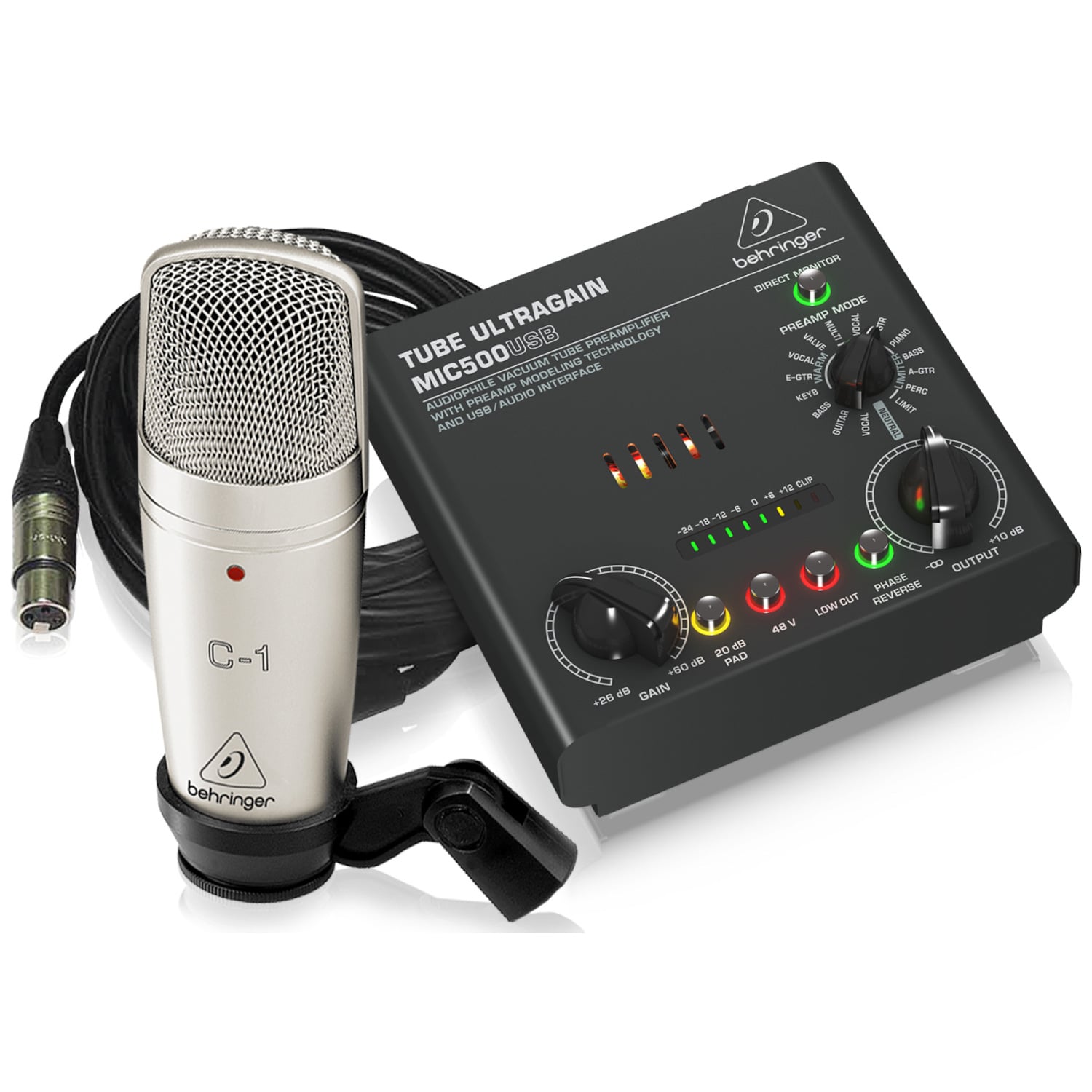 SISTEMA GRABACIÓN BEHRINGER VOICE STUDIO - 1