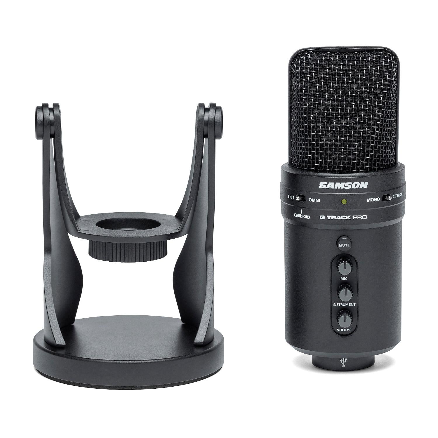MICROFONO SAMSON G-TRACK PRO CONDENSADOR USB - 4