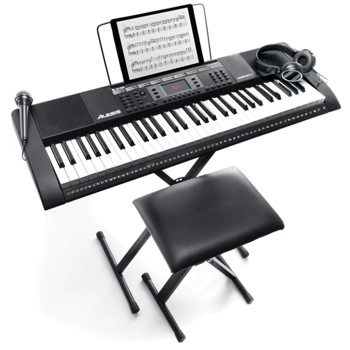KIT TECLADO PORTATIL HARMONY 61 MKII - 1