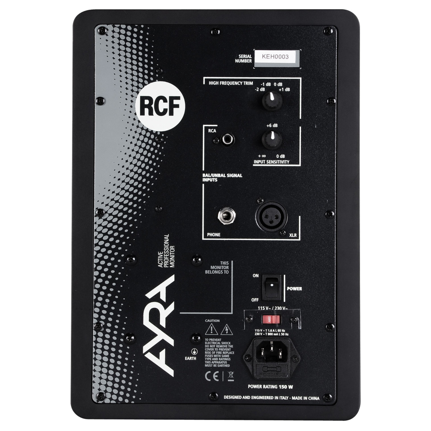 MONITOR RCF ESTUDIO PROFESIONAL UNIDAD AYRA 5 - 4