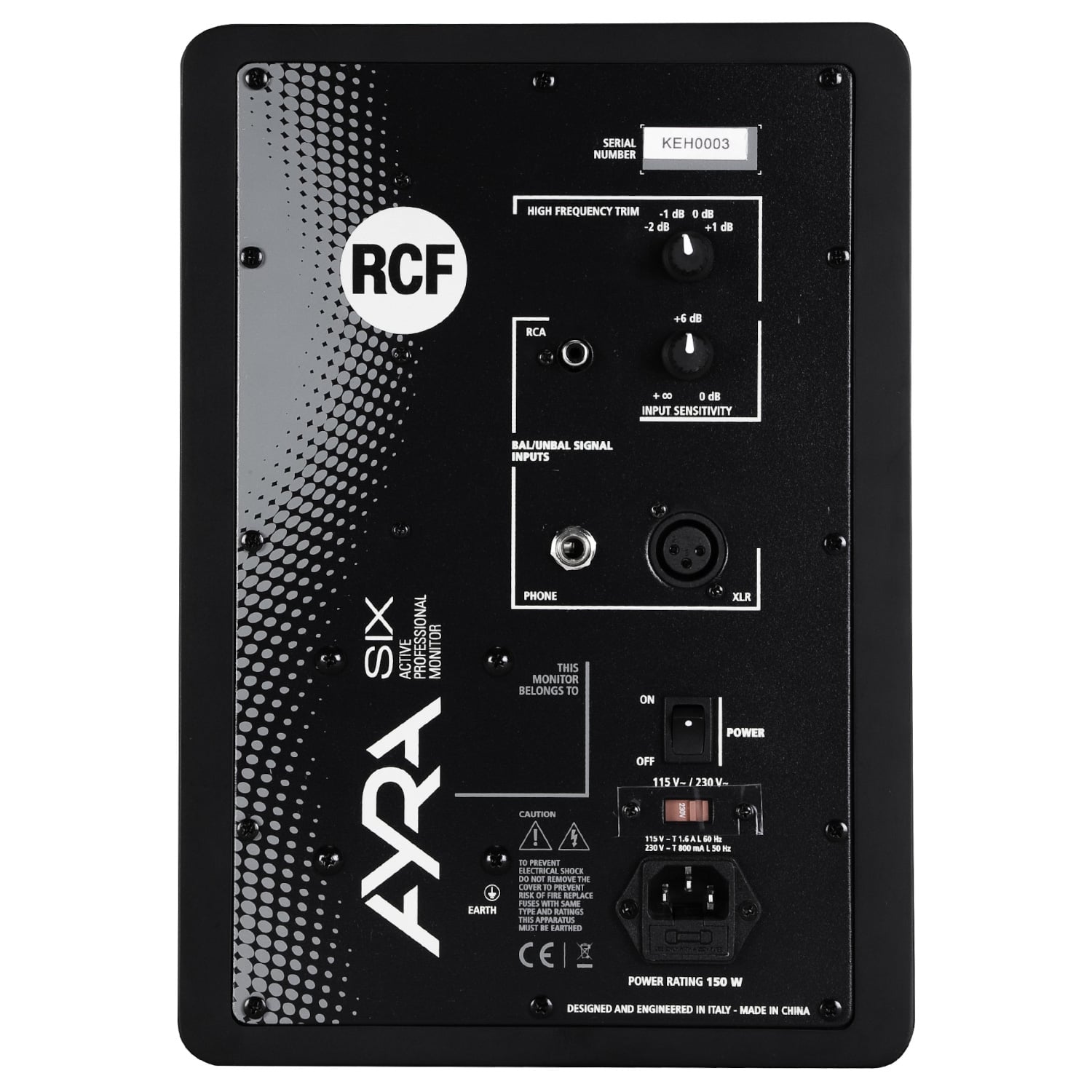 MONITOR RCF ESTUDIO PROFESIONAL UNIDAD AYRA 6 - 4