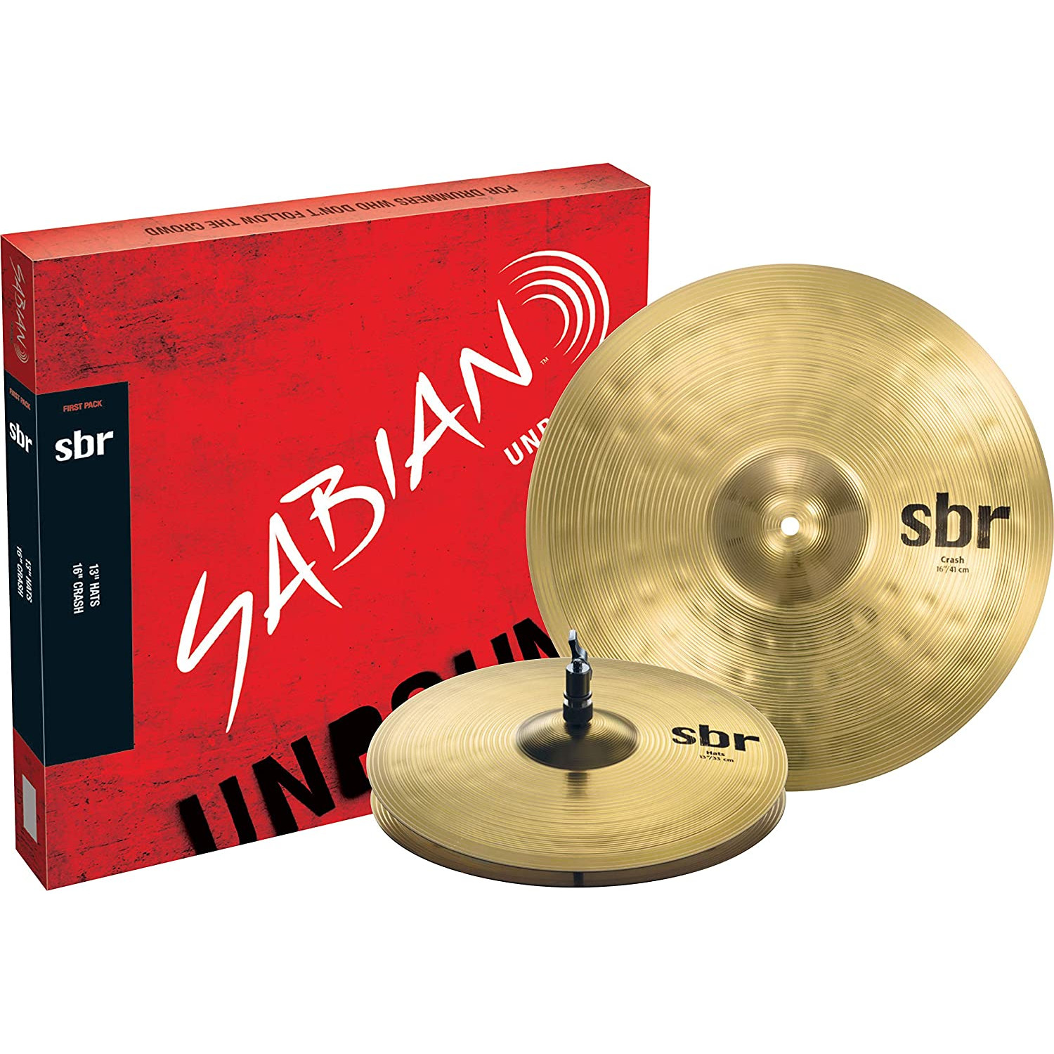 PACK SABIAN PLATILLOS BATERÍA SBR FIRST SBR5001 - 1
