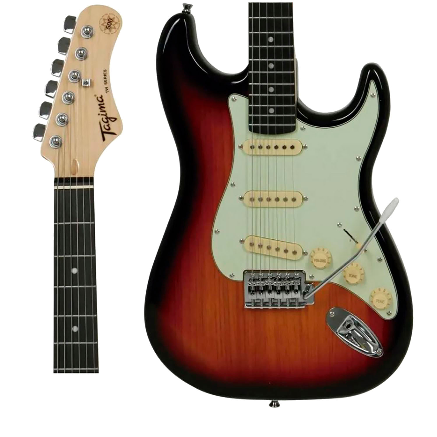 GUITARRA ELECTRICA TAGIMA TG-500 SUNBURST - 2