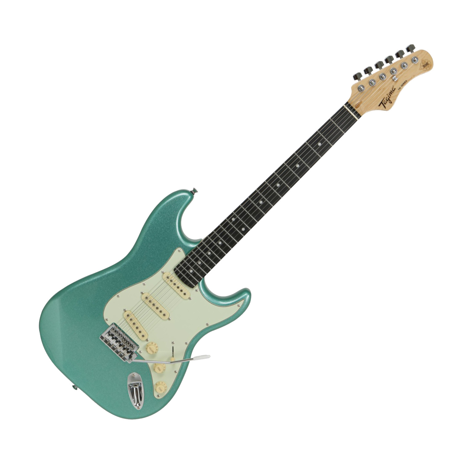 GUITARRA ELECTRICA TAGIMA TG-500 METALLIC SURF GREEN - 1