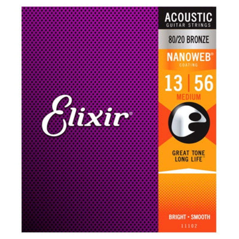 CUERDAS PARA GUITARRA ACUSTICA ELIXIR 11102 - 1