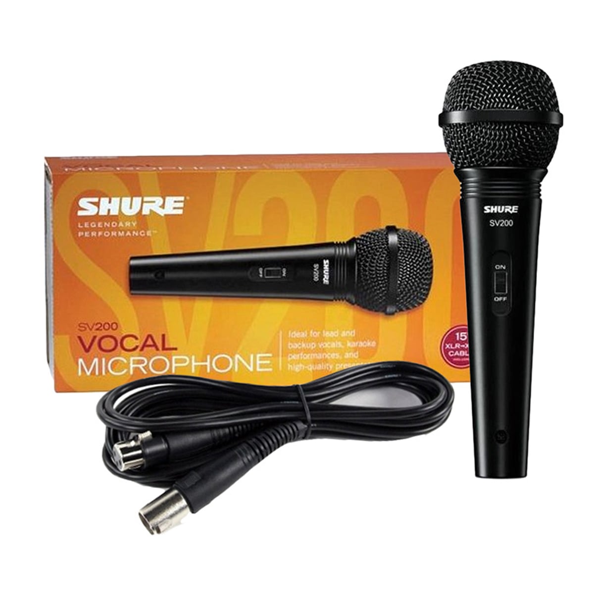 MICROFONO SHURE SV200 VOCAL DINAMICO - 4