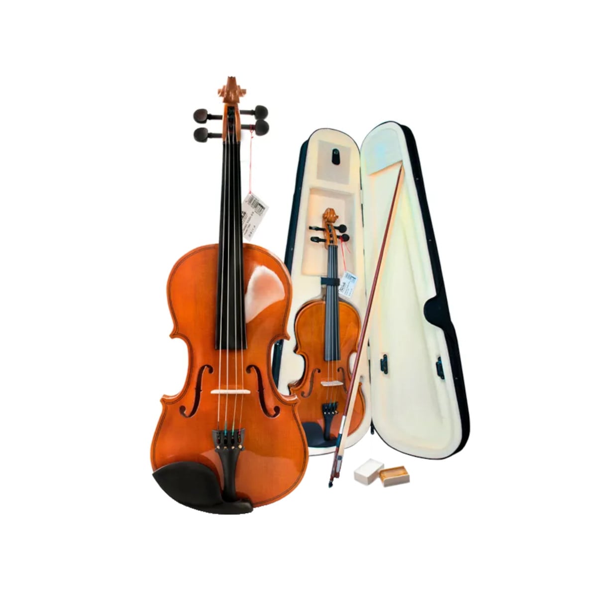 VIOLIN TRAVIATA TRV-7360 4/4 CON ESTUCHE Y ARCO - 1