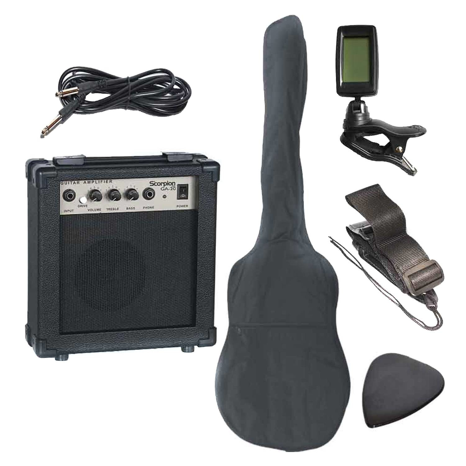 SET DE BAJO ELECTRICO SCORPION PSB-200 NA - 2