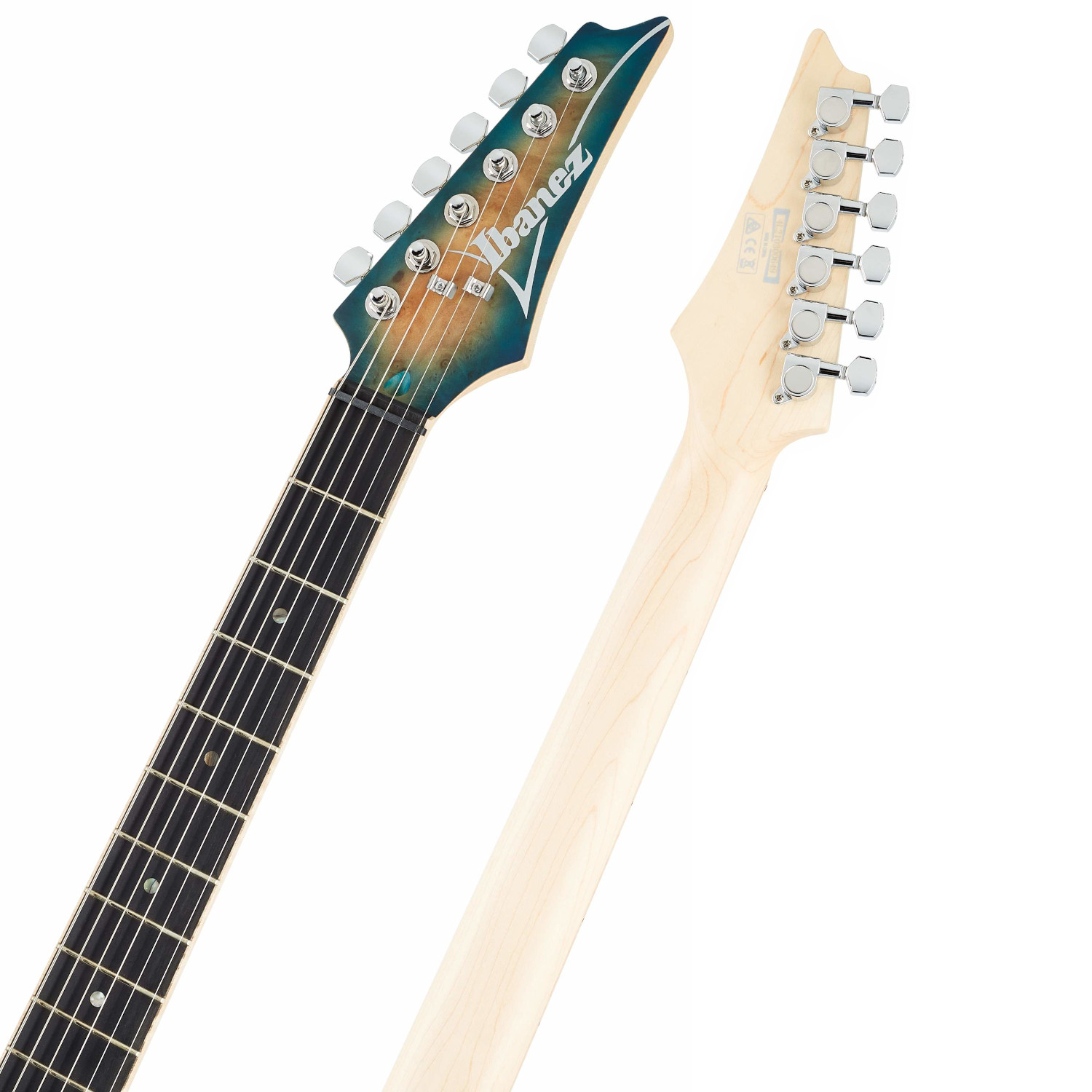 GUITARRA ELECTRICA IBANEZ SA460MBW SUNSET BLUE BURST - 4