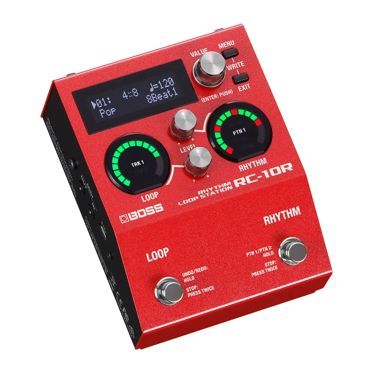 PEDAL DE EFECTOS HUGO BOSS RC-10R RHYTHM LOOP STATION BOSS - 2