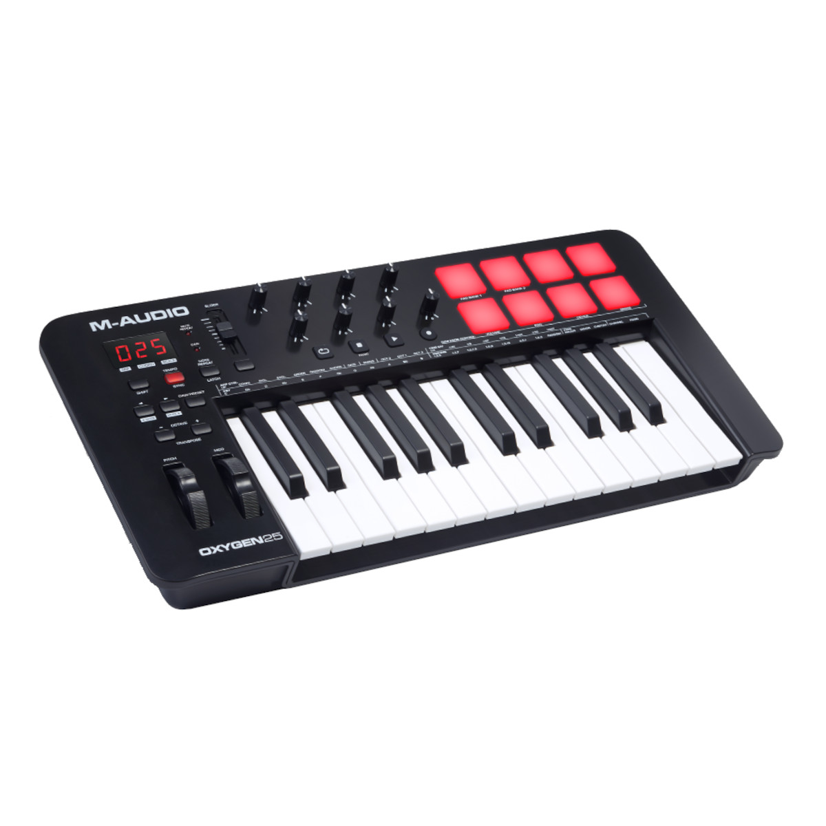 CONTROLADOR M-AUDIO MIDI OXYGEN 25 MKV - 2